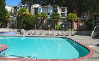 Resort style pool